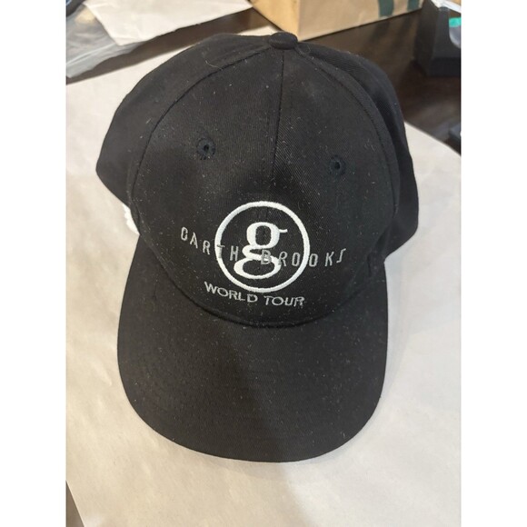 Unbranded Other - Garth Brooks World Tour Concert Cap Hat Snapback Black/Gray/White